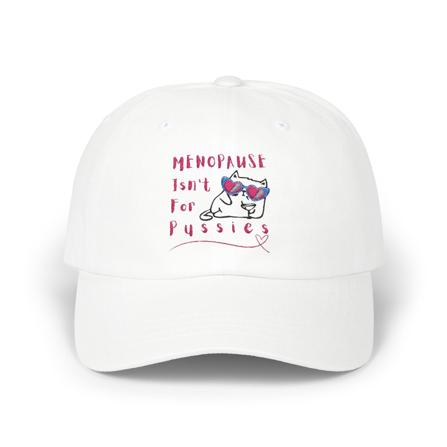 Embroidered Ginny Tonic  Dad Cap – Fun, Stylish & 100% Cotton - Menopause Isn't For Pussies